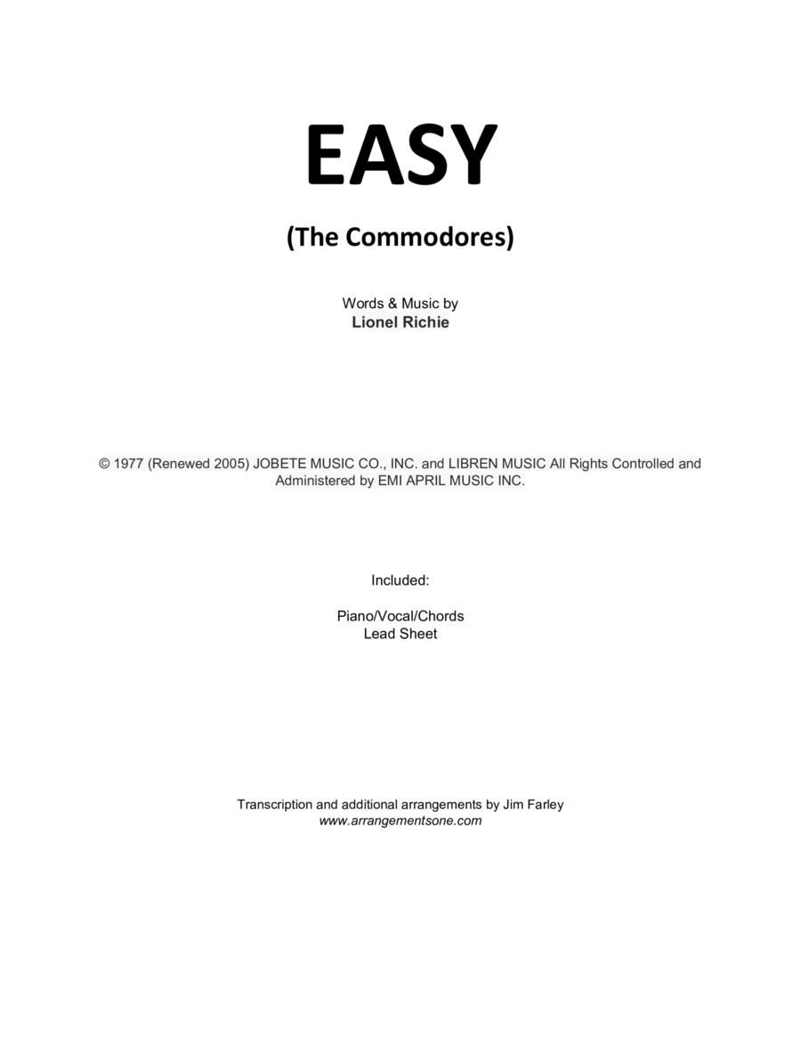 Easy Voice scores gallery preview page 1