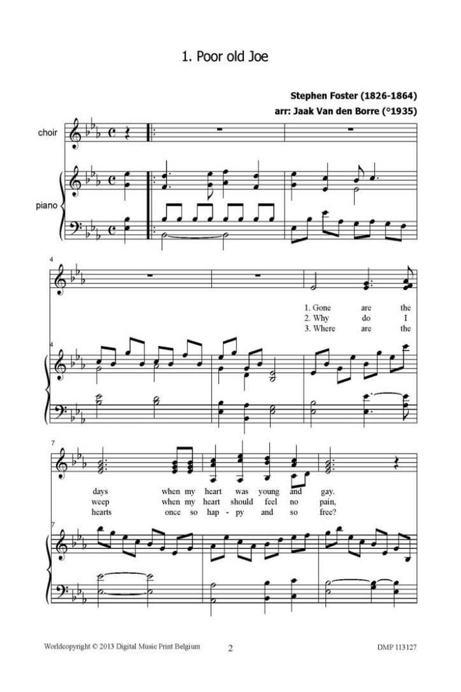 3 Songs 3 Songs Unison Choir scores gallery preview page 2