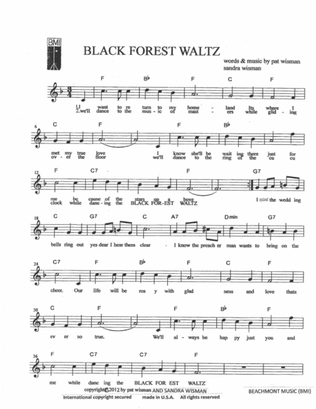 BLACK FOREST WALTZ