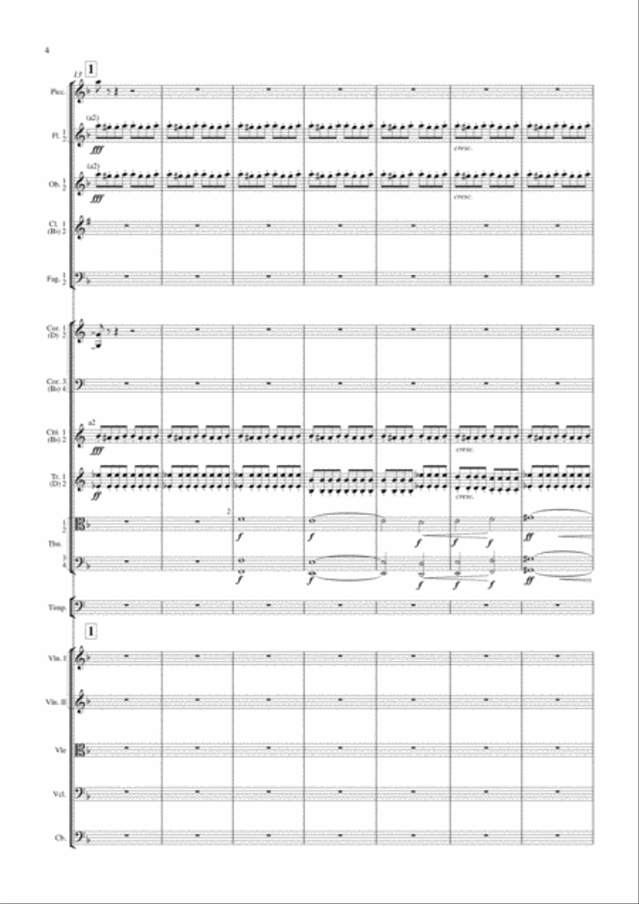 St John's Night on Bare Mountain Orchestra scores gallery preview page 5