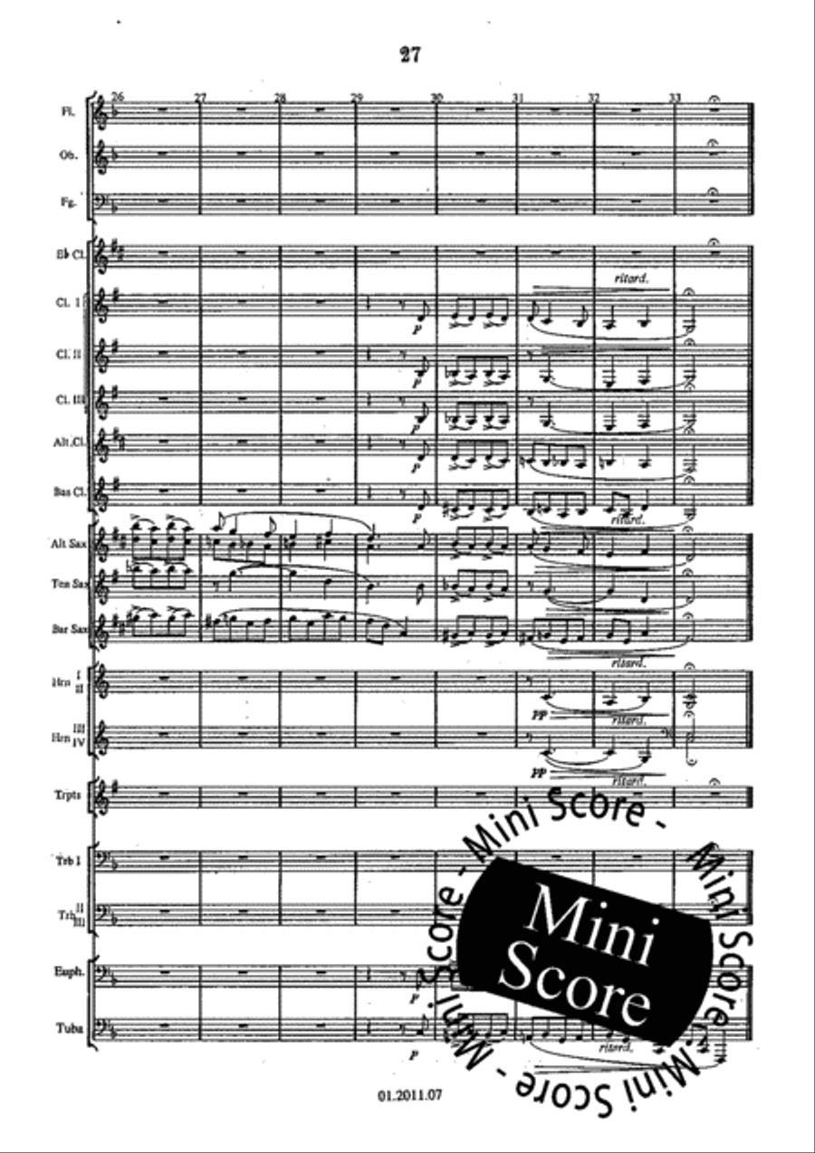Kinderszenen Kinderszenen Concert Band scores gallery preview page 33
