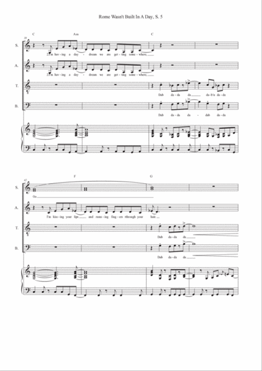 Rome Wasn't Built In A Day Divisi scores gallery preview page 5