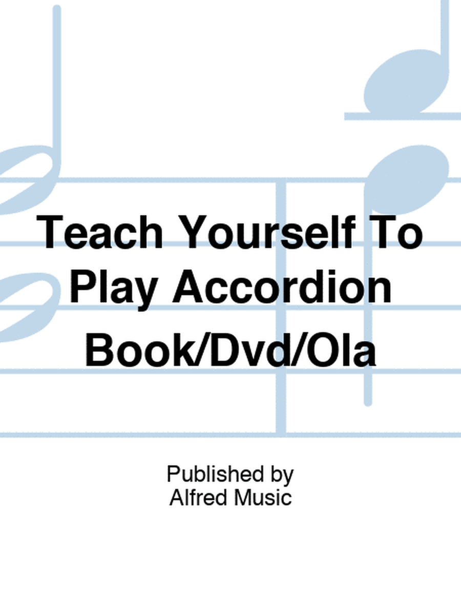 Teach Yourself To Play Accordion Book/Dvd/Ola