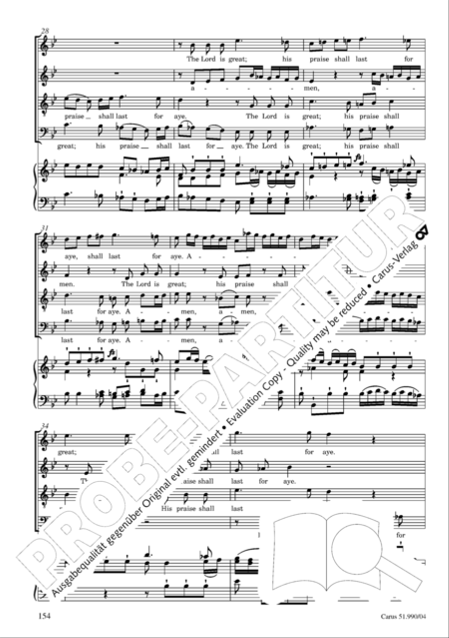 The Creation 4-Part scores gallery preview page 155