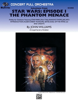 Book cover for Selections from Star Wars: Episode I The Phantom Menace