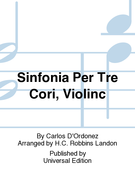 Sinfonia Per Tre Cori, Violinc