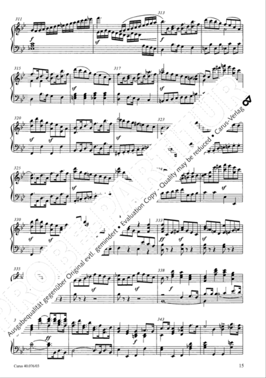 Hymn of Praise, MWV A 18 SSAATB scores gallery preview page 16