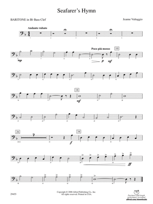 Seafarer's Hymn: (wp) B-flat Baritone B.C.
