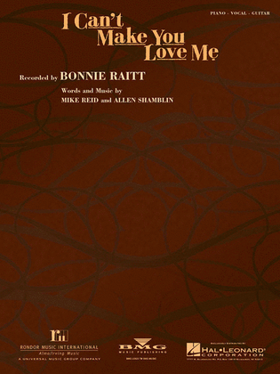 Book cover for I Can't Make You Love Me