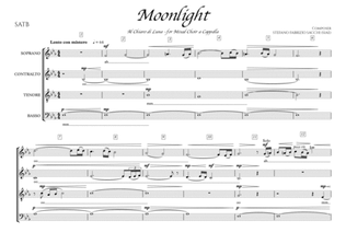 Al Chiaro di Luna (Moonlight) - Choral