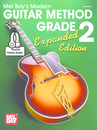 Book cover for Modern Guitar Method Grade 2 - Expanded Edition