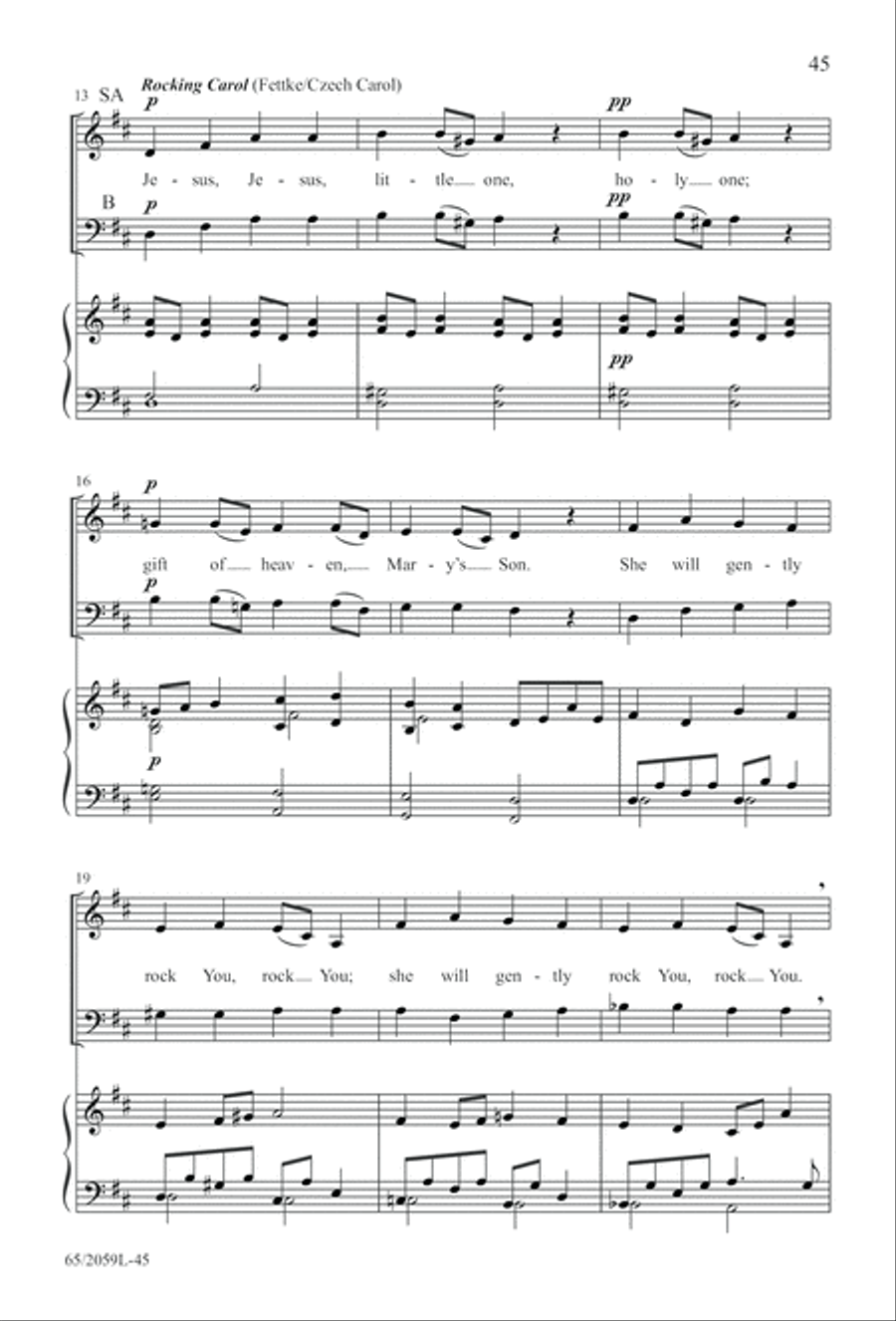 The Christmas Story The Christmas Story 3-Part scores gallery preview page 46