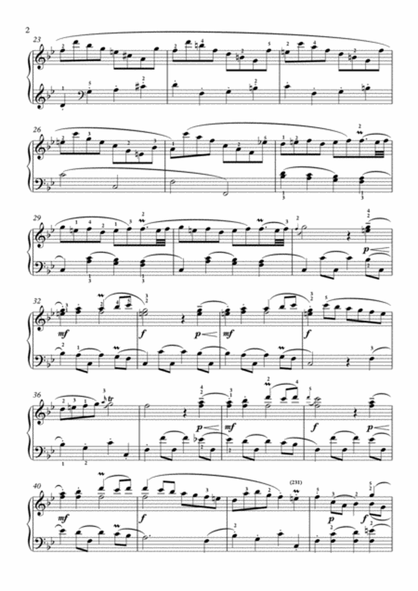 Scarlatti-Sonata in B-Major L.145 K.272(piano) image number null