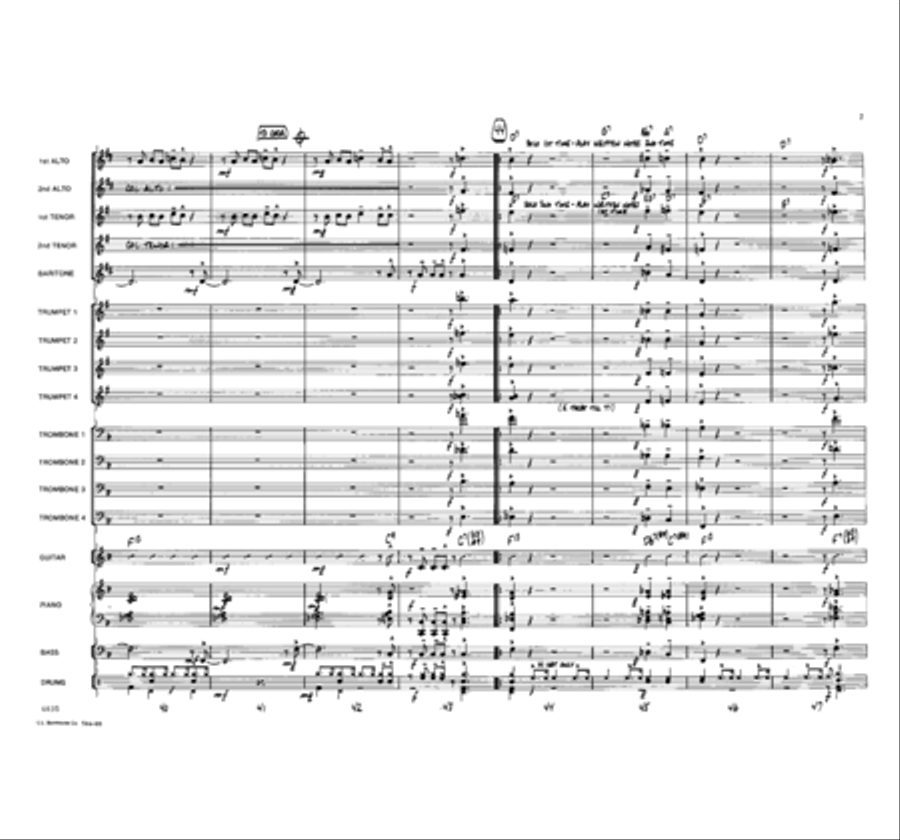 No Scuffle Shuffle Jazz Ensemble scores gallery preview page 7