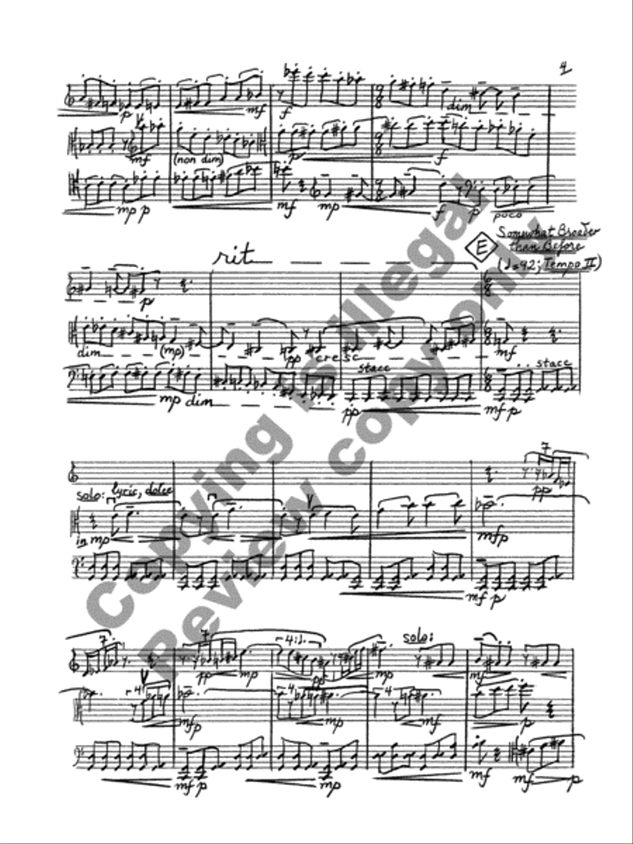 Images from Stillness String Trio scores gallery preview page 7