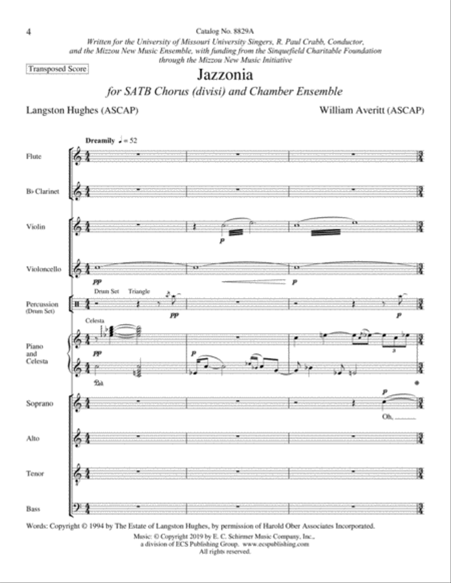 Jazzonia Jazzonia Choir scores gallery preview page 3