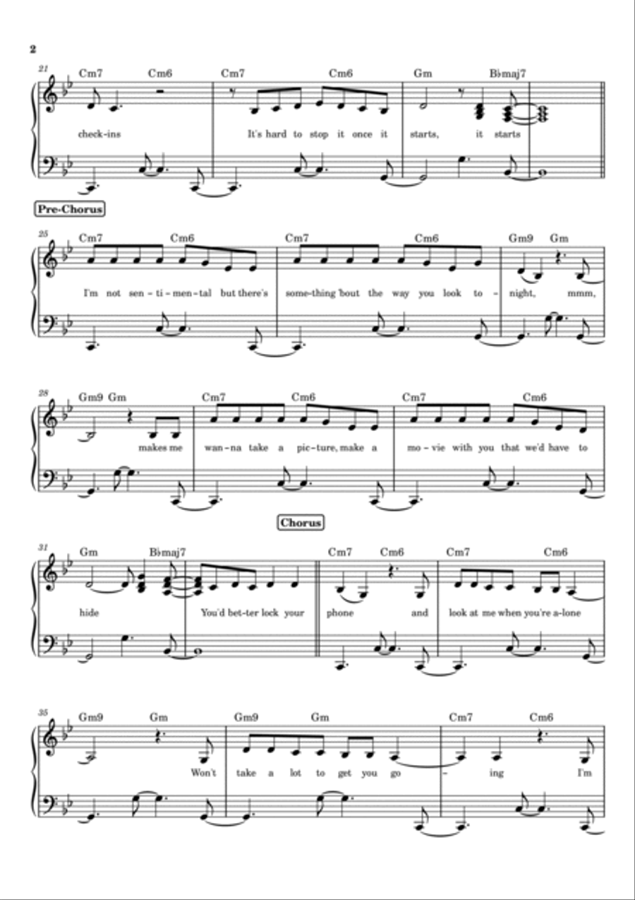 Billie Bossa Nova Voice scores gallery preview page 2