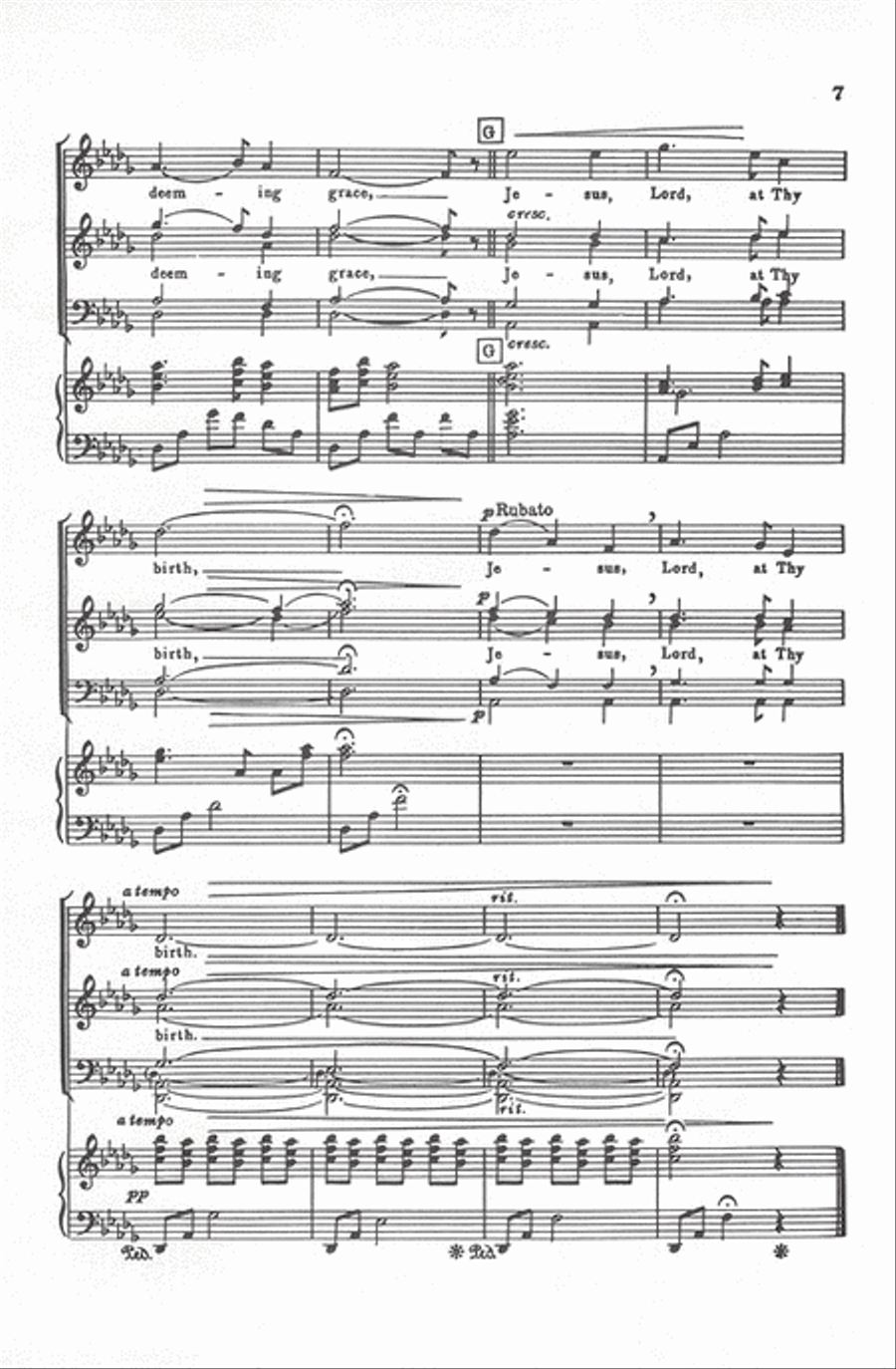 Silent Night Silent Night TTBB scores gallery preview page 6