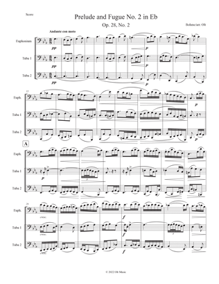 Prelude and Fugue No. 2 in Eb, Op. 28 No. 2