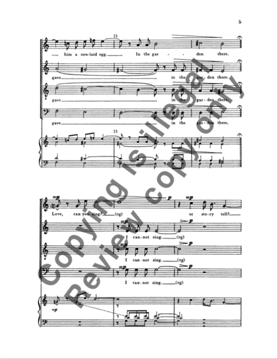 Henry Was a Worthy King 4-Part scores gallery preview page 8
