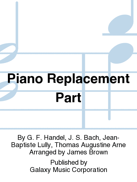 Baroque Album: Five Pieces by Various Composers (Piano Replacement Pt)