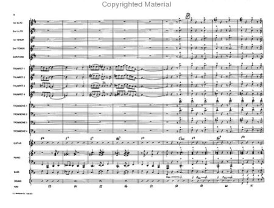 Bugle Boogie Blues Bugle Boogie Blues Jazz Ensemble scores gallery preview page 8