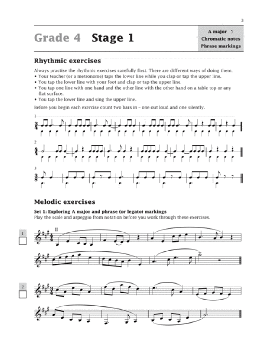 Improve Your Sight-Reading! Guitar, Levels 4--5 Guitar scores gallery preview page 2