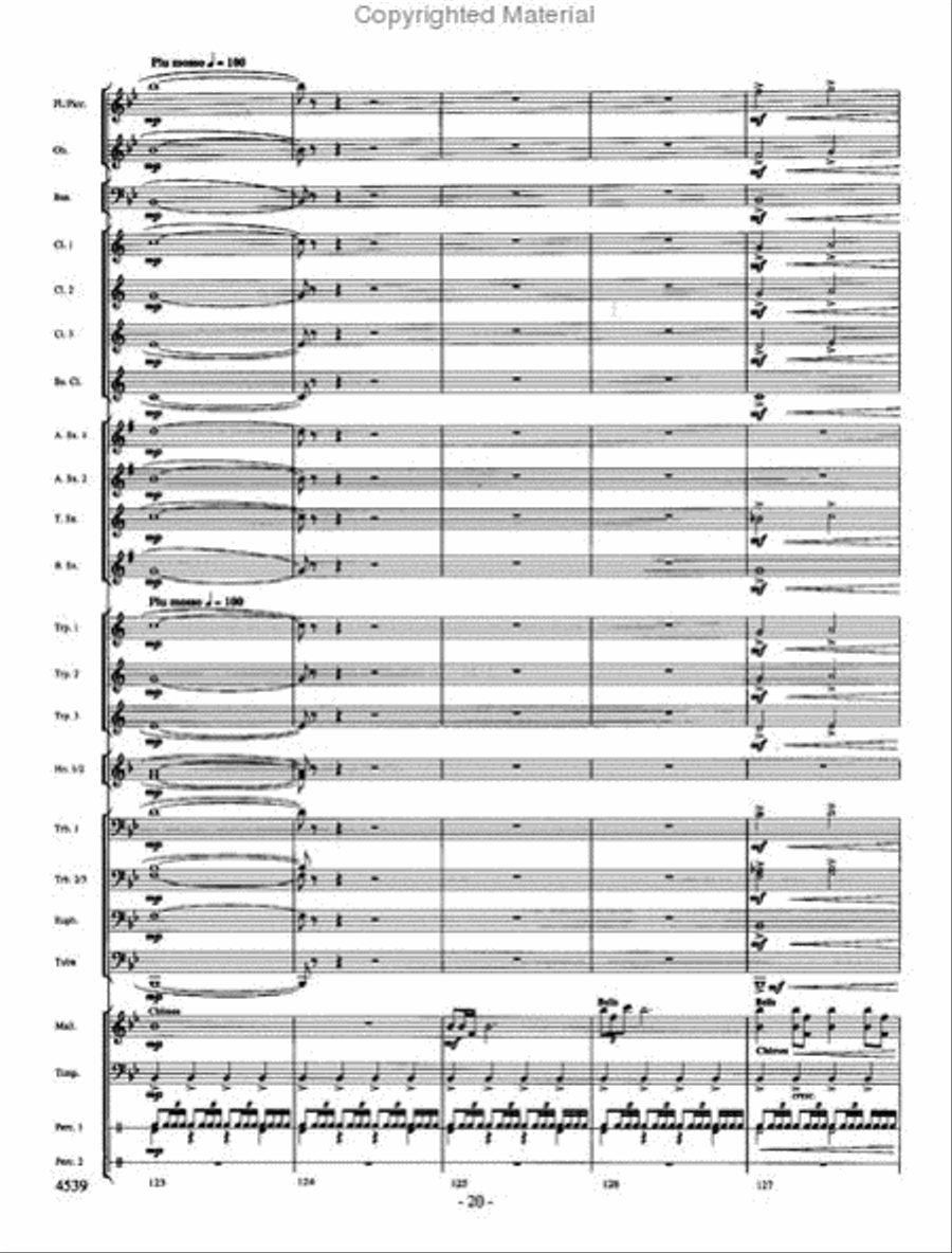 An American Portrait Concert Band scores gallery preview page 19