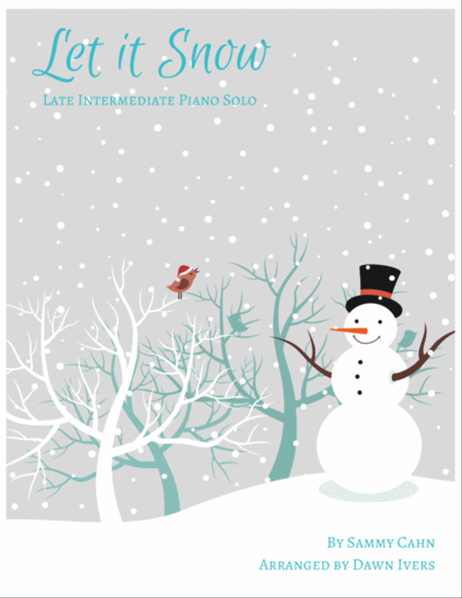 Let It Snow! Let It Snow! Let It Snow! Piano Solo scores gallery preview page 1