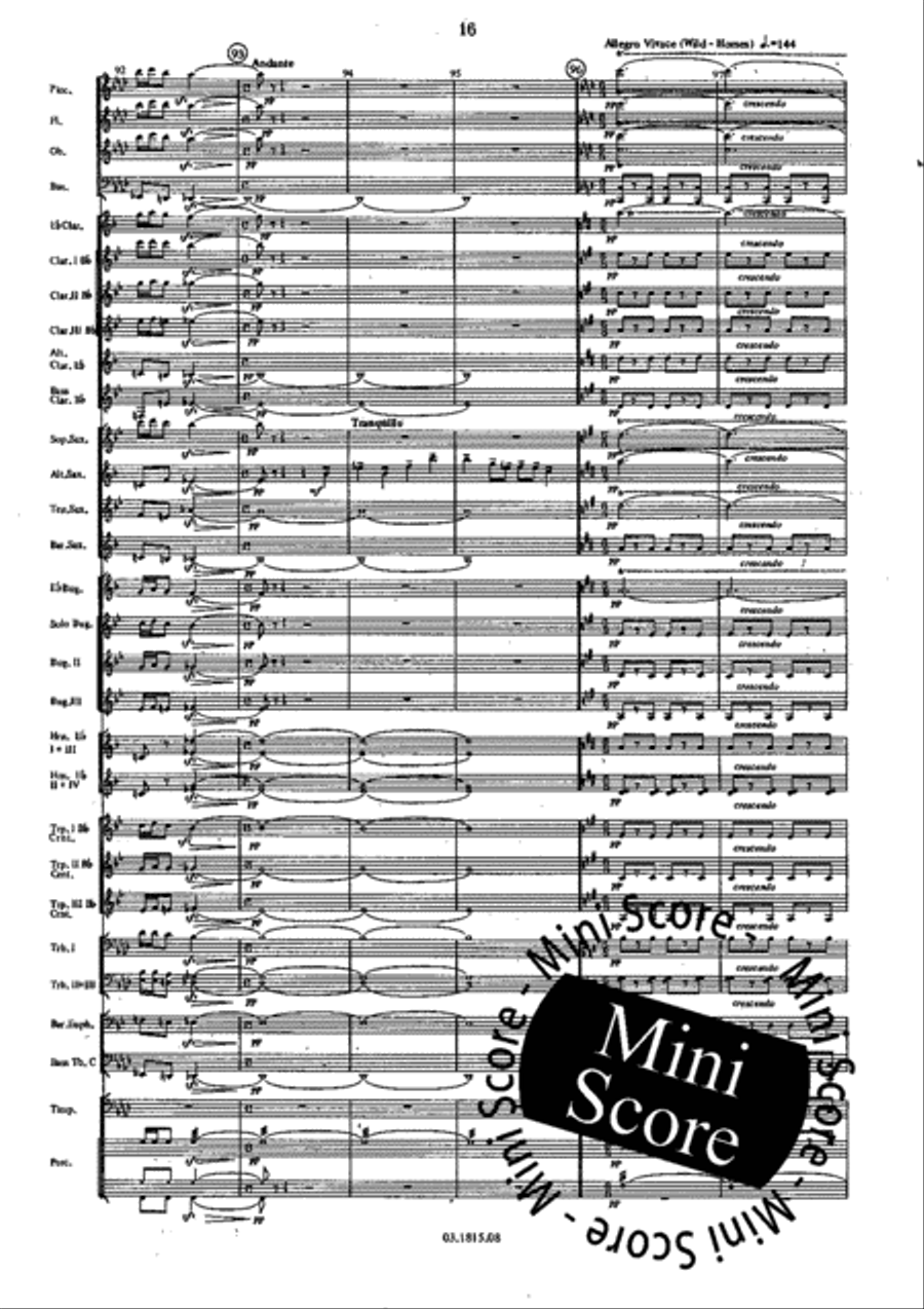 The Highlands Fanfare Band scores gallery preview page 22