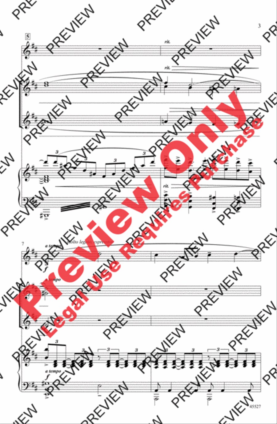 Over the Rainbow Women's Choir scores gallery preview page 18