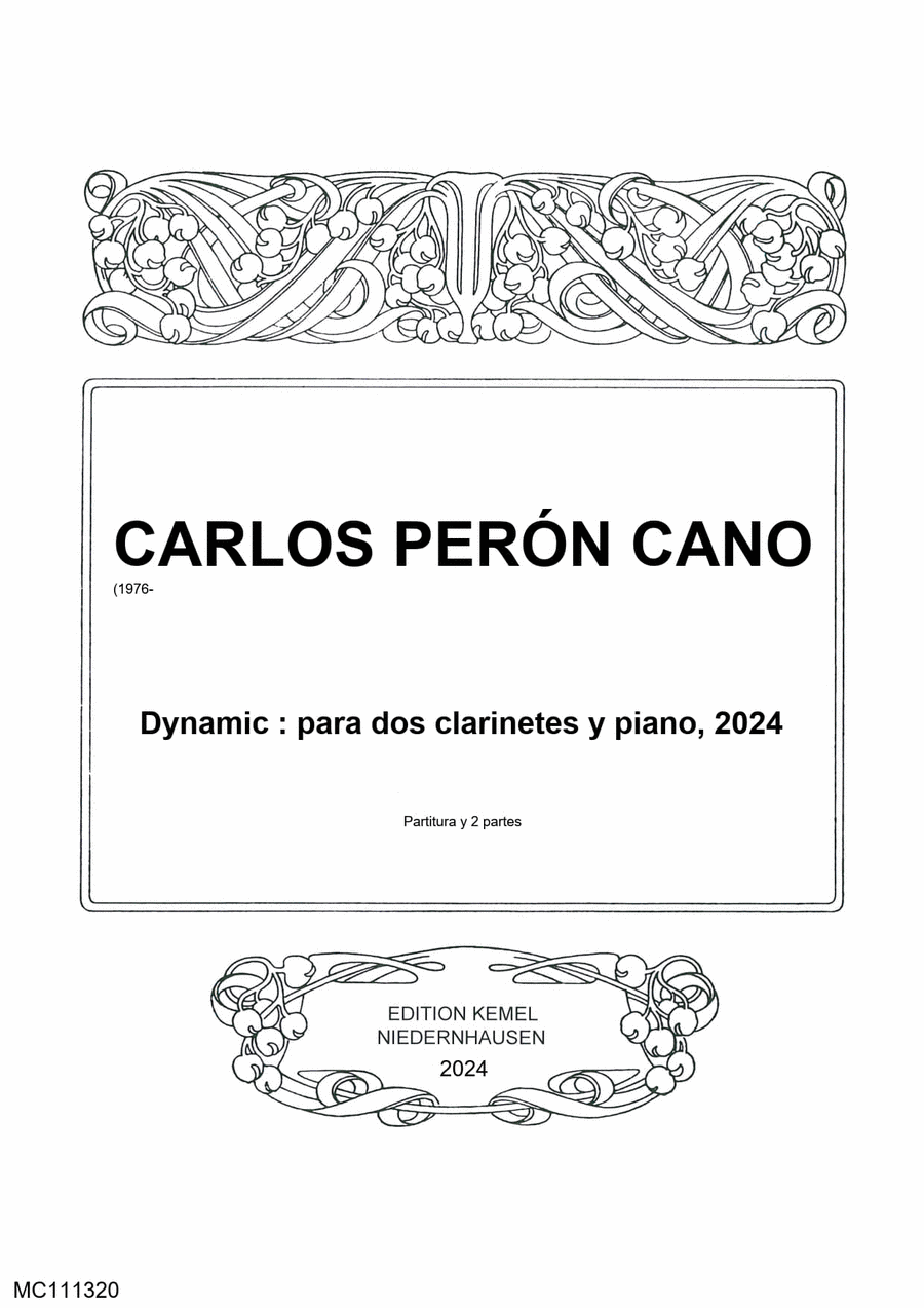 Dynamic Clarinet scores gallery preview page 1