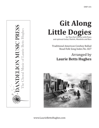 Git Along Little Dogies [Two-Part Treble]