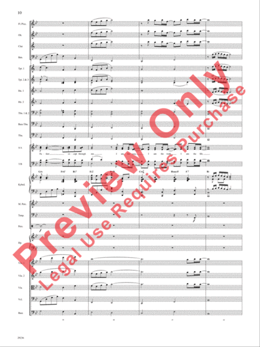 I Am Choir scores gallery preview page 11
