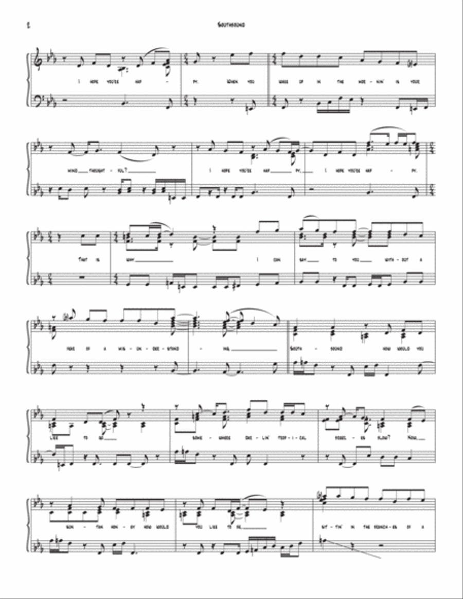 Southbound Southbound Voice scores gallery preview page 2