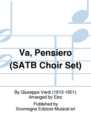 Book cover for Va, Pensiero (SATB Choir Set)