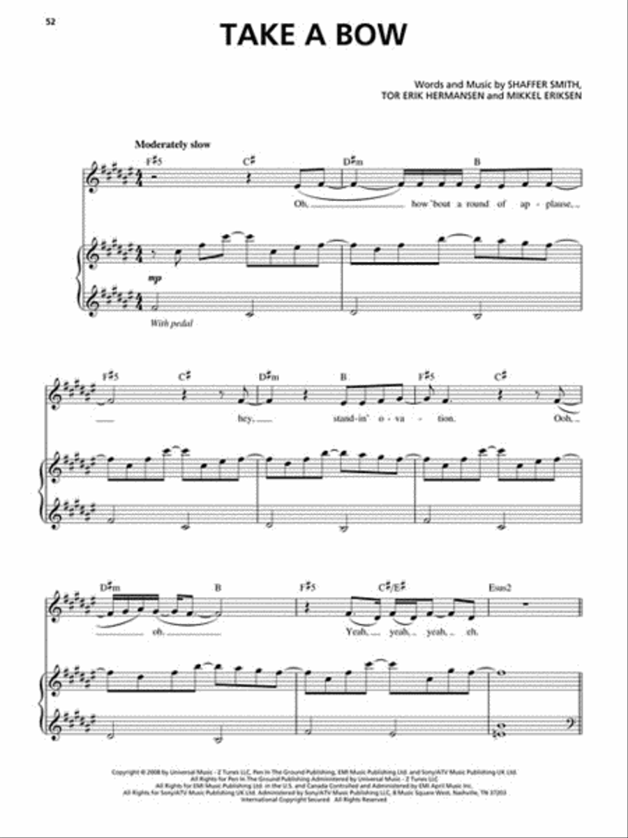 Glee - Women's Edition Volume 1 Voice scores gallery preview page 4