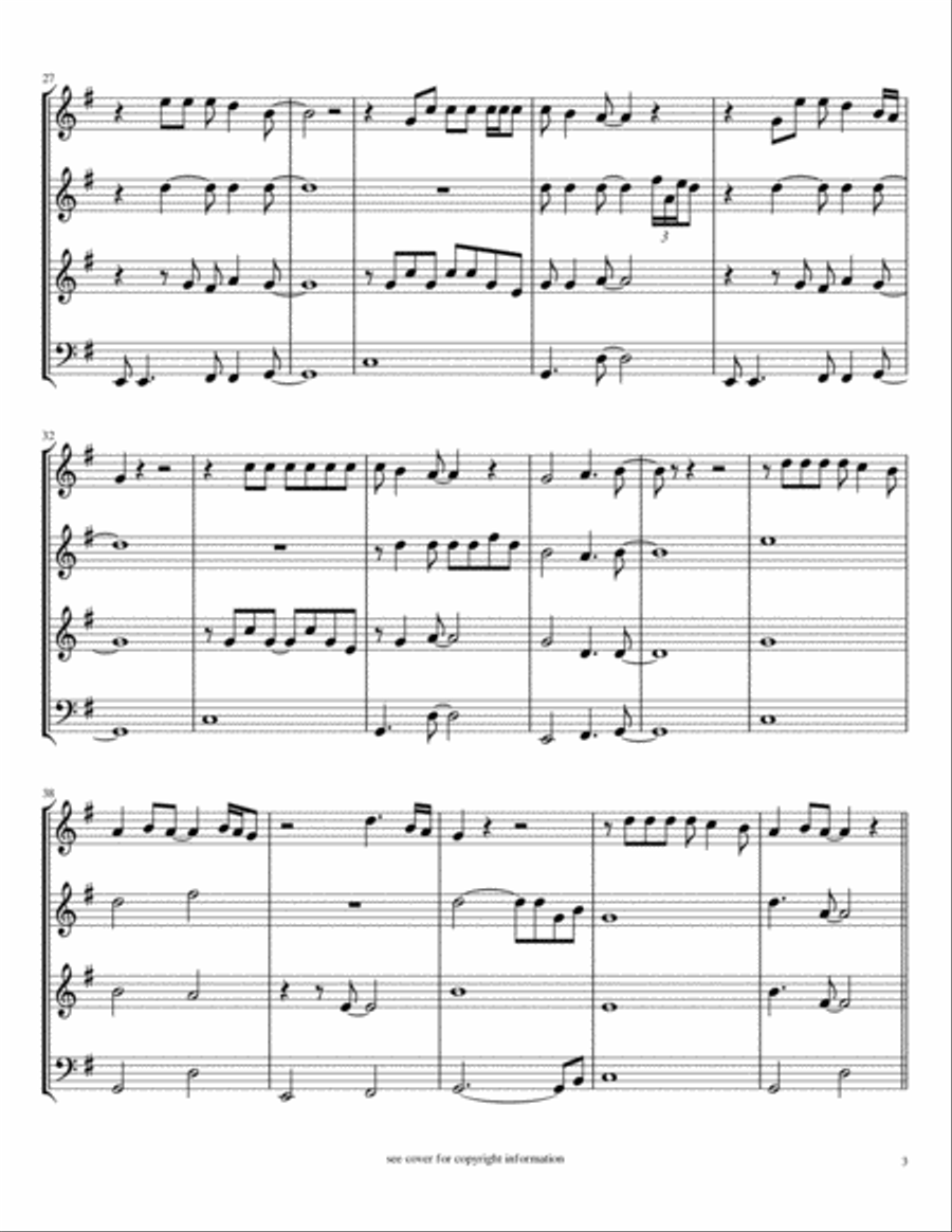 Shallow Woodwind Quartet scores gallery preview page 4