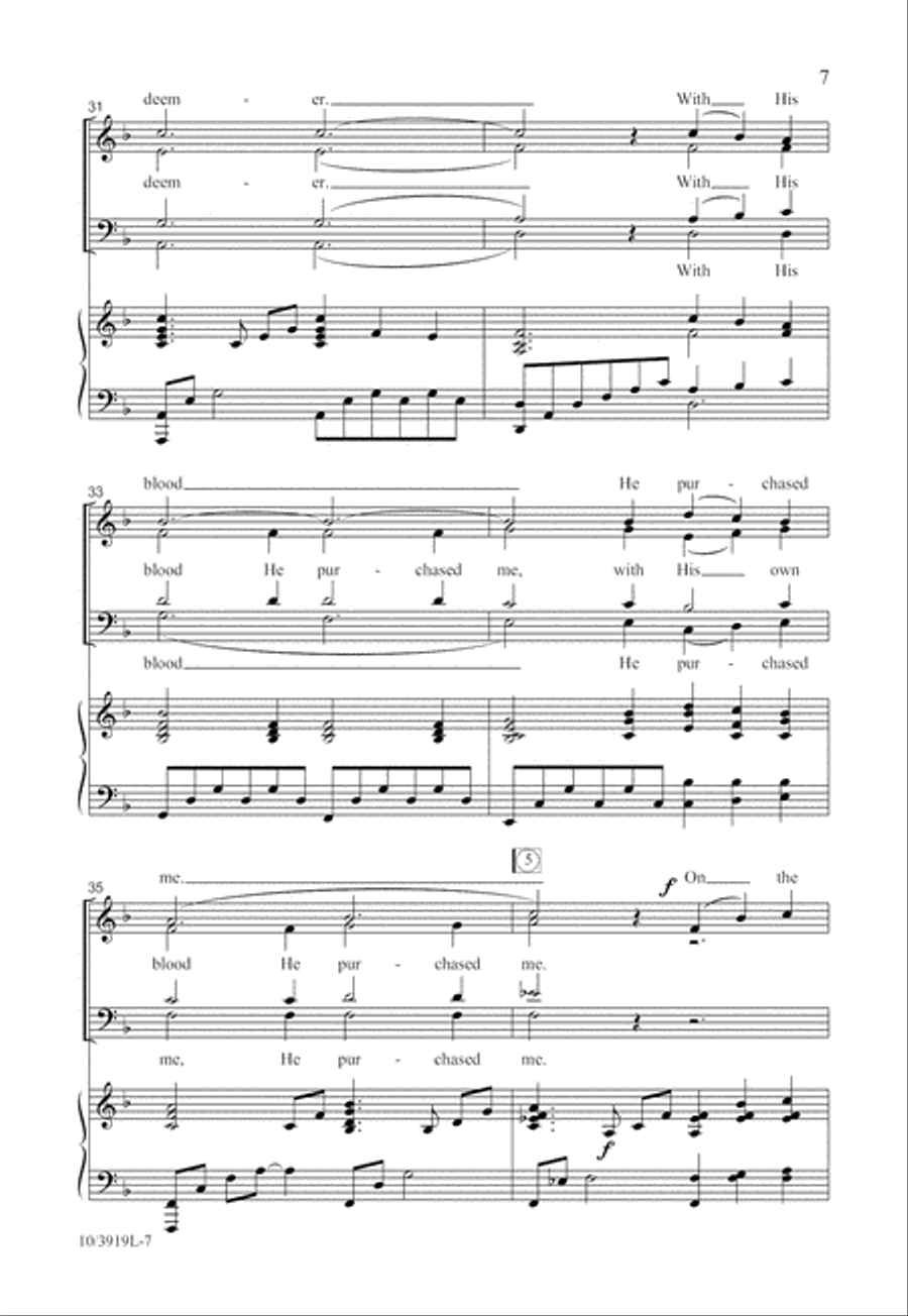 He Keeps Me Singing 4-Part scores gallery preview page 8