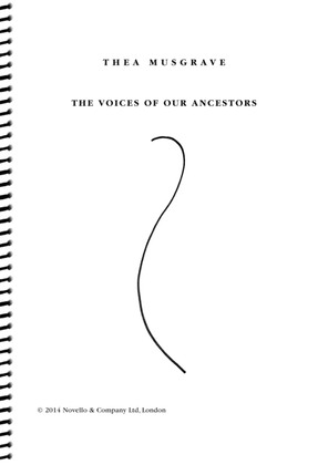Book cover for The Voices of Our Ancestors