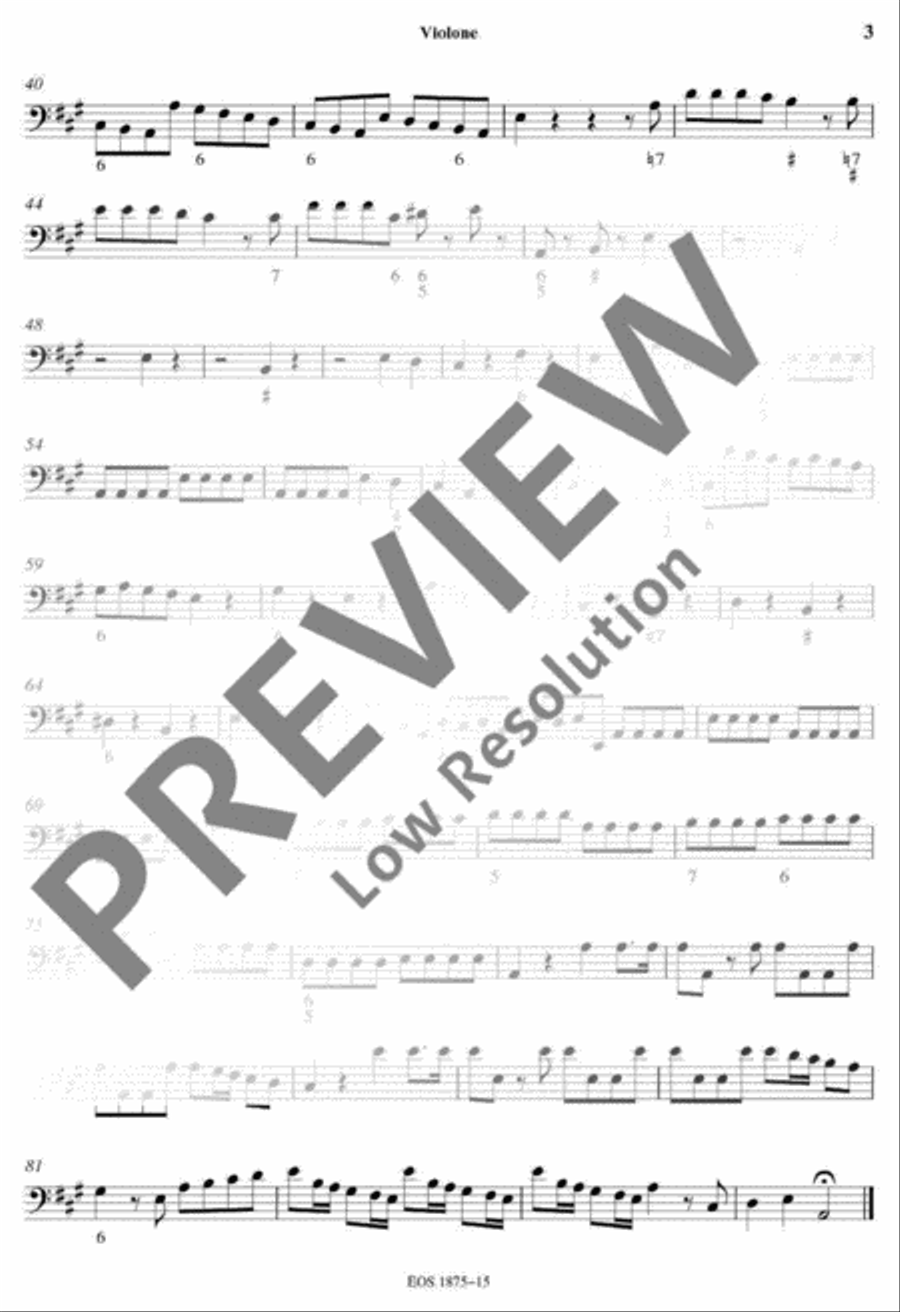 L'Estro Armonico Double Bass scores gallery preview page 3