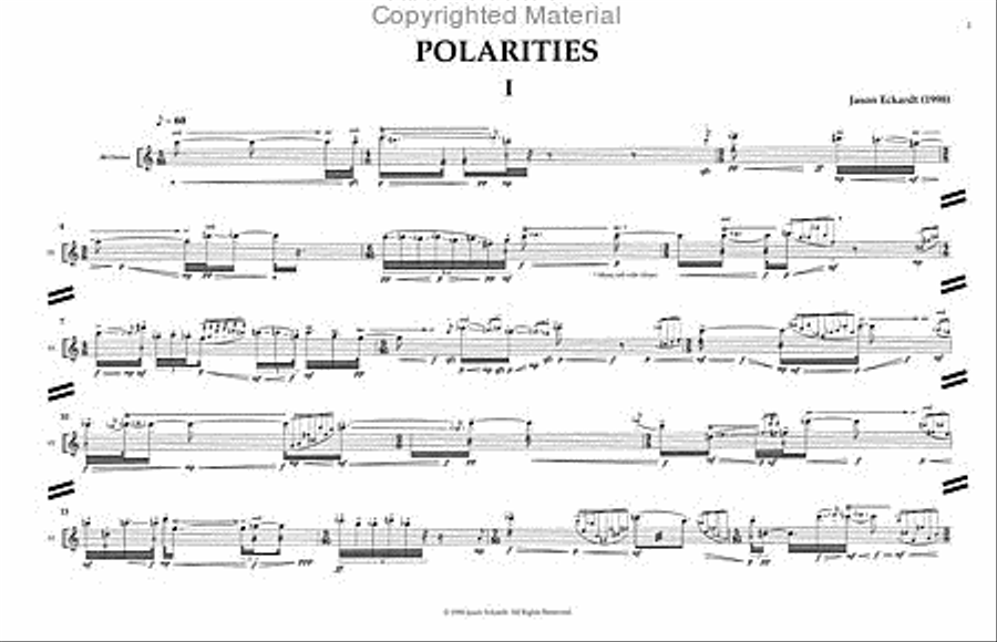 Polarities B-Flat Clarinet scores gallery preview page 2