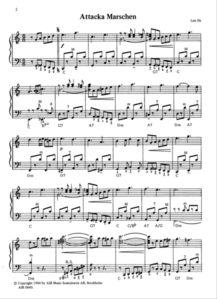 Lars Ek Special 2 Accordion scores gallery preview page 3