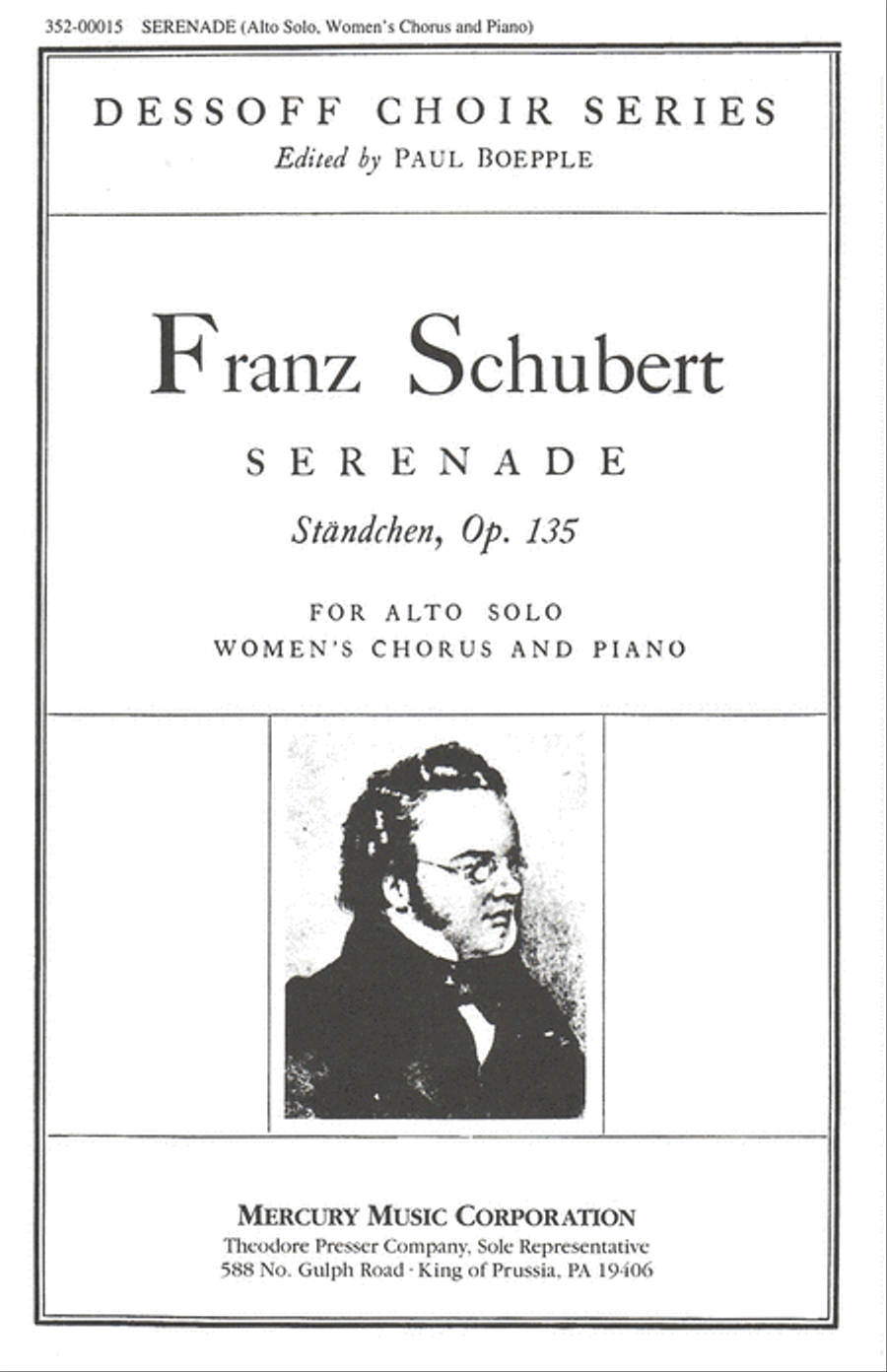 Serenade Choir scores gallery preview page 1
