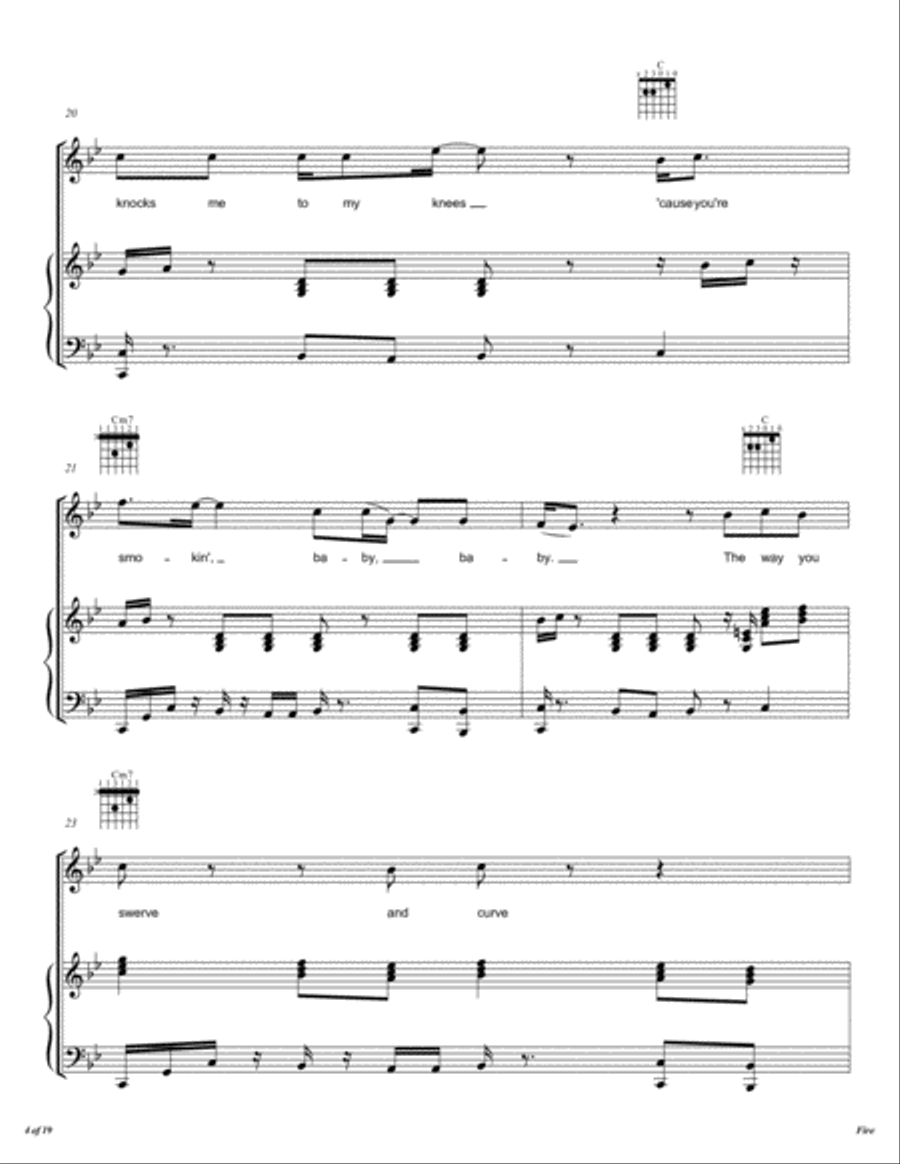 Fire Voice scores gallery preview page 5