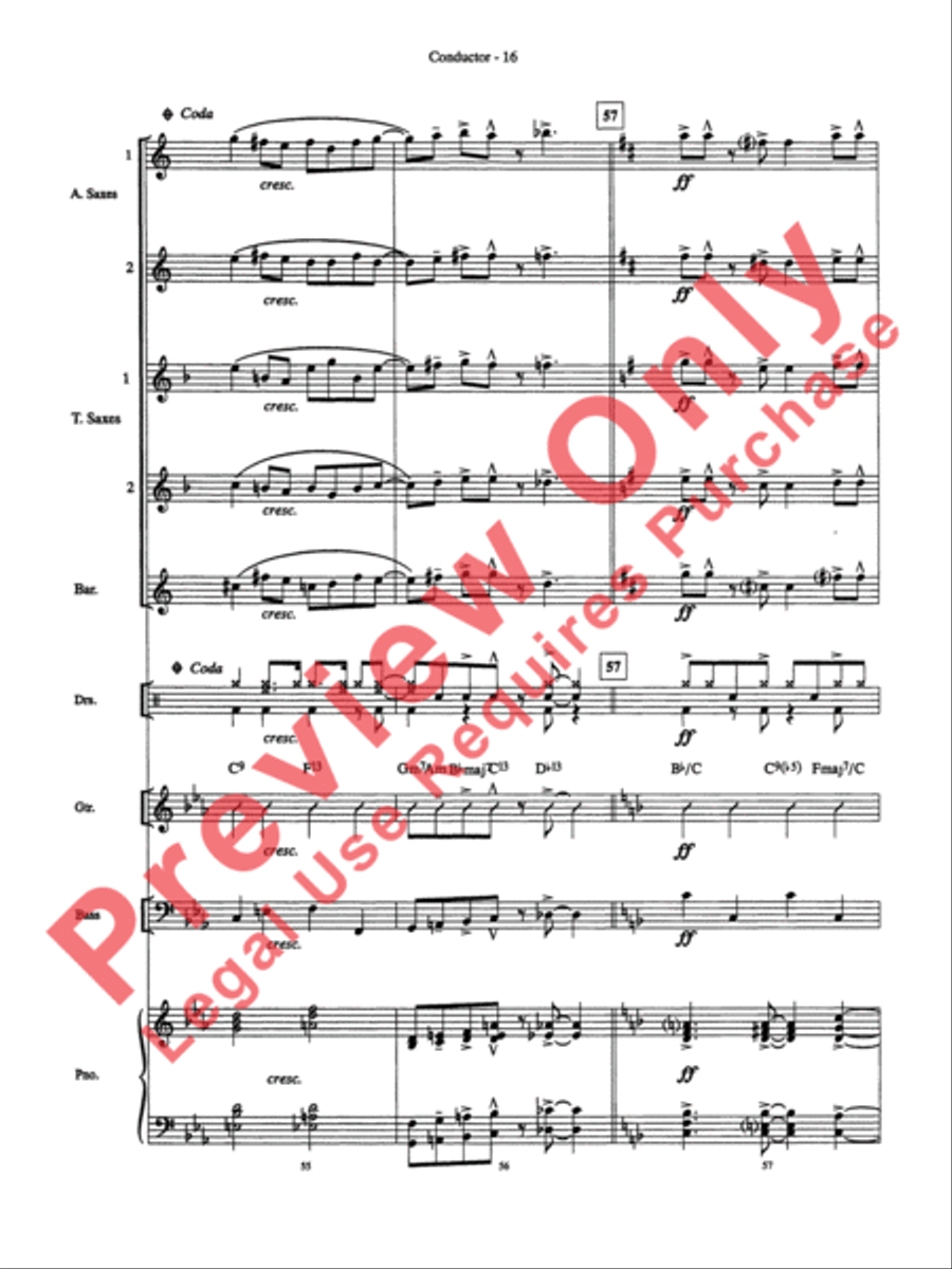 Let It Snow! Let It Snow! Let It Snow! Small Ensemble scores gallery preview page 17