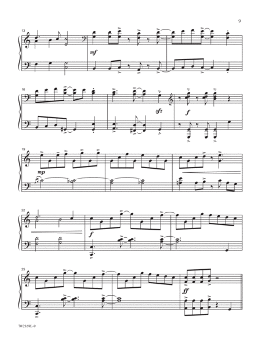 Risen Indeed! Piano Solo scores gallery preview page 6