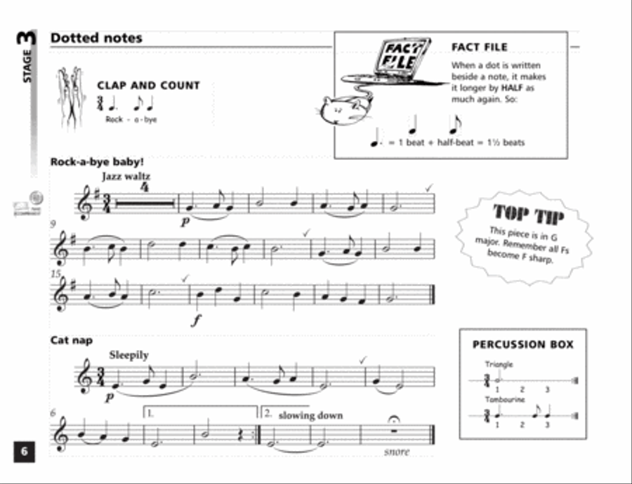 RecorderWorldA Student's Book, Book 2 Recorder scores gallery preview page 3