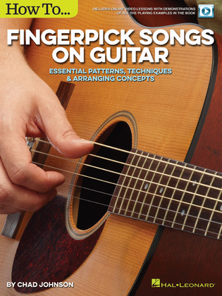 Book cover for How to Fingerpick Songs on Guitar