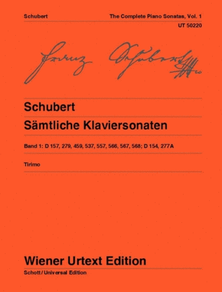 Franz Schubert : Complete Piano Sonatas, Vol. 1